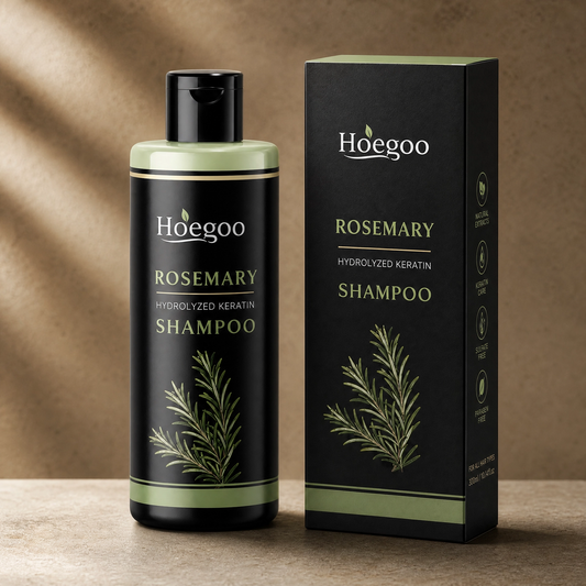 Shampoo HOEGO con Queratina Hidrolizada y Romero · 100 ml